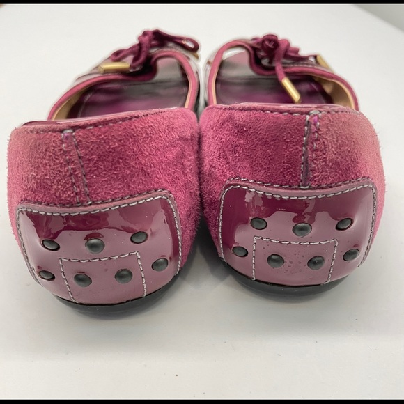 Tod’s  Women’s leather peep toe flats - Picture 3 of 8